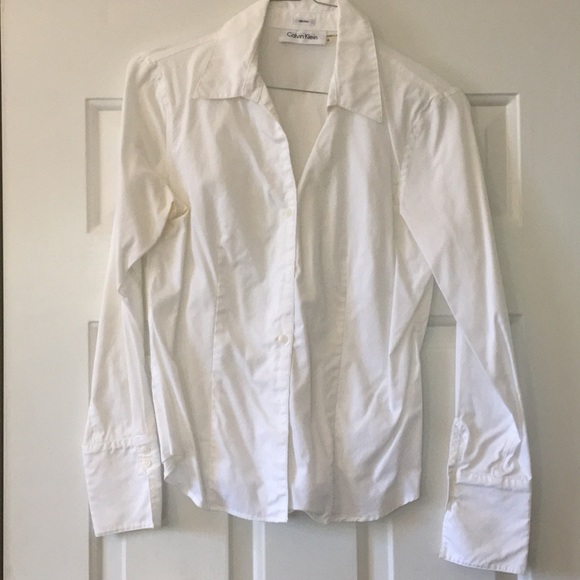 Calvin Klein Tops - White Calvin Klein dress shirt